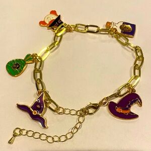 Halloween charm bracelet